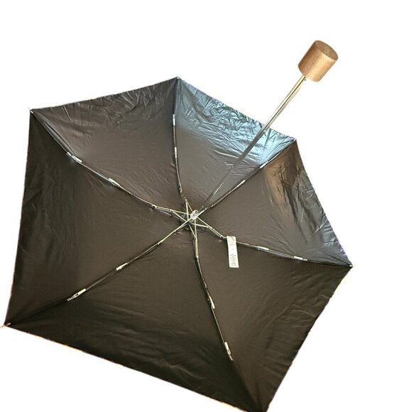 Burberry Water Rose Compact Umbrella, Purple and Yellow - Picture 10 of 13